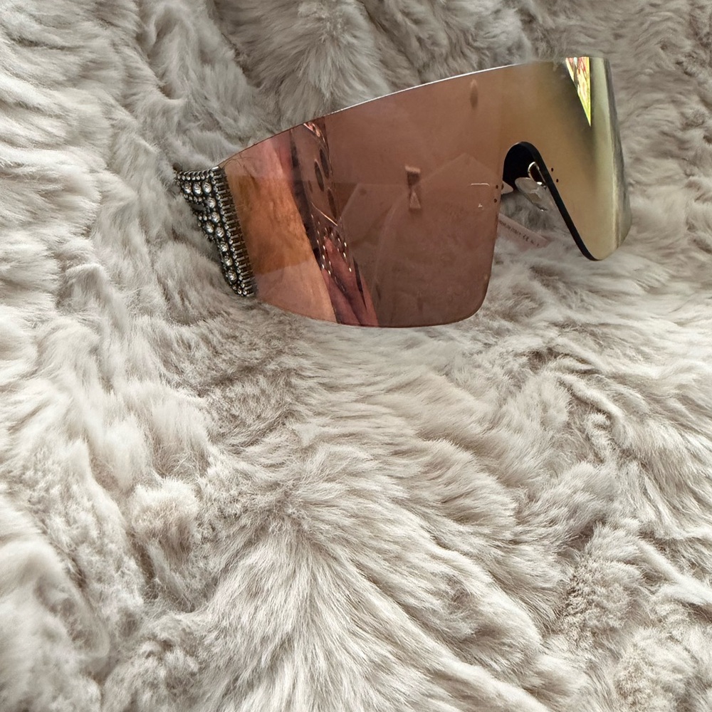 Fendi Crystal Shield Sunglasses, - Picture 3 of 5